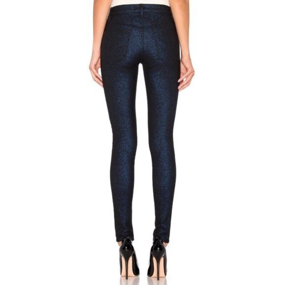 HUDSON JEANS Nico Mid-Rise Ankle Skinny Jeans - SIZE 24 - Picture 4 of 5